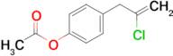 3-(4-Acetoxyphenyl)-2-chloro-1-propene