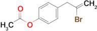 3-(4-Acetoxyphenyl)-2-bromo-1-propene