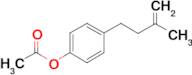 4-(4-Acetoxyphenyl)-2-methyl-1-butene