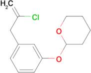 2-Chloro-3-(3-(Tetrahydro-pyran-2-yloxy)phenyl)-1-propene