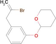 2-Bromo-3-(3-(Tetrahydro-pyran-2-yloxy)phenyl)-1-propene
