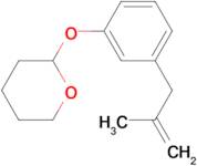 2-Methyl-3-(3-(Tetrahydro-pyran-2-yloxy)phenyl)-1-propene