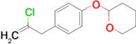 2-Chloro-3-(4-(Tetrahydro-pyran-2-yloxy)phenyl)-1-propene