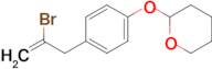 2-Bromo-3-(4-(Tetrahydro-pyran-2-yloxy)phenyl)-1-propene