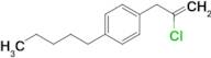 2-Chloro-3-(4-n-pentylphenyl)-1-propene