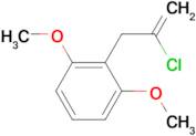 2-Chloro-3-(2,6-dimethoxyphenyl)-1-propene