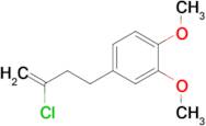 2-Chloro-4-(3,4-dimethoxyphenyl)-1-butene