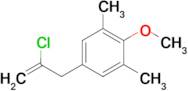 2-Chloro-3-(3,5-dimethyl-4-methoxyphenyl)-1-propene