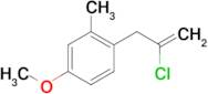 2-Chloro-3-(4-methoxy-2-methylphenyl)-1-propene