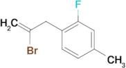 2-Bromo-3-(2-fluoro-4-methylphenyl)-1-propene