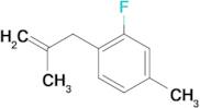 3-(2-Fluoro-4-methylphenyl)-2-methyl-1-propene