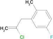 2-Chloro-3-(5-fluoro-2-methylphenyl)-1-propene