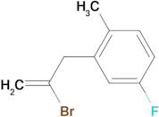 2-Bromo-3-(5-fluoro-2-methylphenyl)-1-propene