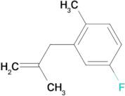 3-(5-Fluoro-2-methylphenyl)-2-methyl-1-propene