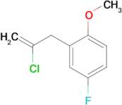 2-Chloro-3-(5-fluoro-2-methoxyphenyl)-1-propene