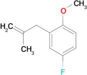 3-(5-Fluoro-2-methoxyphenyl)-2-methyl-1-propene