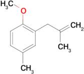 3-(2-Methoxy-5-methylphenyl)-2-methyl-1-propene