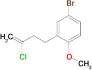 4-(5-Bromo-2-methoxyphenyl)-2-chloro-1-butene