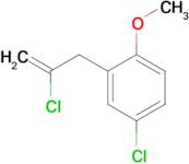 2-Chloro-3-(5-chloro-2-methoxyphenyl)-1-propene