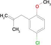 3-(5-Chloro-2-methoxyphenyl)-2-methyl-1-propene