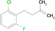 4-(2-Chloro-6-fluorophenyl)-2-methyl-1-butene