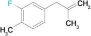 3-(3-Fluoro-4-methylphenyl)-2-methyl-1-propene