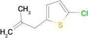 3-(2-Chloro-5-thienyl)-2-methyl-1-propene