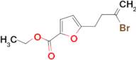 2-Bromo-4-(5-Ethoxycarbonyl-2-furanyl)-1-butene