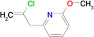 2-Chloro-3-(6-methoxy-2-pyridyl)-1-propene