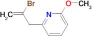 2-Bromo-3-(6-methoxy-2-pyridyl)-1-propene