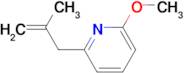 3-(6-Methoxy-2-pyridyl)-2-methyl-1-propene