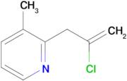 2-Chloro-3-(3-methyl-2-pyridyl)-1-propene