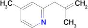 2-Methyl-3-(4-methyl-2-pyridyl)-1-propene