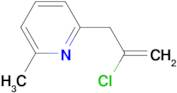 2-Chloro-3-(6-methyl-2-pyridyl)-1-propene
