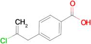 4-(2-chloro-2-propenyl)benzoic acid