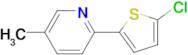 2-(5-Chloro-2-thienyl)-5-methylpyridine