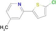 2-(5-Chloro-2-thienyl)-4-methylpyridine