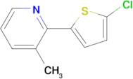 2-(5-Chloro-2-thienyl)-3-methylpyridine