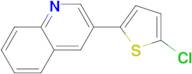 3-(5-Chloro-2-thienyl)quinoline