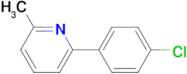 2-(4-Chlorophenyl)-6-methylpyridine