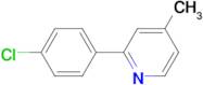 2-(4-Chlorophenyl)-4-methylpyridine