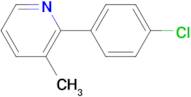 2-(4-Chlorophenyl)-3-methylpyridine