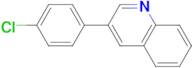 3-(4-Chlorophenyl)quinoline