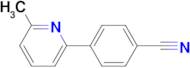 4-(6-Methyl-2-pyridyl)benzonitrile