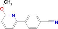 4-(6-Methoxy-2-pyridyl)benzonitrile