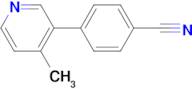 4-(4-Methyl-3-pyridyl)benzonitrile