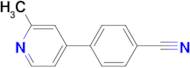 4-(2-Methyl-4-pyridyl)benzonitrile