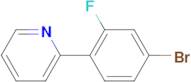 2-(4-Bromo-2-fluorophenyl)pyridine