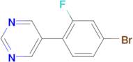 5-(4-Bromo-2-fluorophenyl)pyrimidine