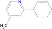 2-(2-Cyclohexenyl)-4-methylpyridine